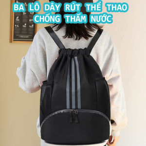 Balo Rút  Balo Thể Thao - Chống Thấm Nước Có Ngăn Đựng Giày Đá Bóng Bóng Rổ Gym Đi Học Cho Nam Nữ