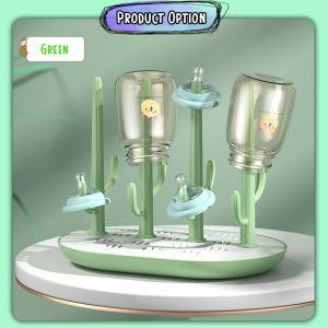 [Choo Choo Toy] Baby Bottle Drying Rack Dryer Drainer Detachable Nipple Pacifier Holder 奶瓶架 Rack Botol Susu - BKM39