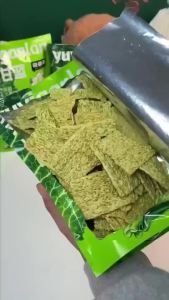 羽衣甘蓝脆片62g茉莉花茶味酥脆薯片 Kale Crisp Chips Jasmine Tea Flavor Snacks