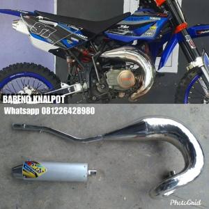 KNALPOT UDANG GTX YAMAHA FIZR FIZ ALFA PLAT CROME SUARA GARING ORIGINAL Babeng Jaya Racing
