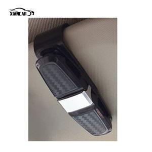 【Ready Stock】1 Pcs Glasses Holders for Car Sun Visor Sunglasses Eyeglasses Mount with Ticket Card Clip