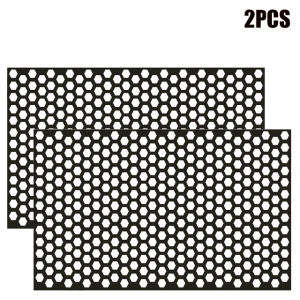 4Pcs Car Cuttable DIY Honeycomb Sticker Rear Tail Light Styling Hollow Fashion Decals Auto Wrap Film Decoration Accessories 48*30cm