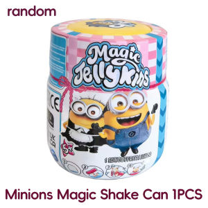 Spinmaster Magic Shake Canned Surprise Fruit/Minions Childrens Magic Pinch Decompression Toy Blind Box Use with water