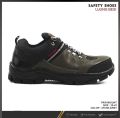 Sepatu Safety Ujung Besi Paramount // Sepatu Kerja Lapangan Proyek // Sepatu Pria Keren // Sepatu Kulit Pria Hiking 100% Realpict. 