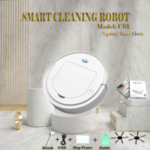 Smart Automatic Cleaning Robot Three-In-One Sweeping Robot for Home And Office Use Ultra-thin Silent Strong Suction Super Quiet Vacuum Cleaner