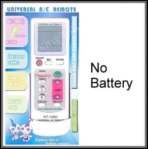 Universal Aircon Remote Control KT-109II for all Air Con Conditioner