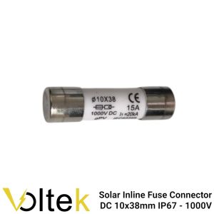 Solar Fuse Connector Inline MC fuse 1000v waterproof 10x38mm DC 10a to 30a IP67 PV Fuse Holder