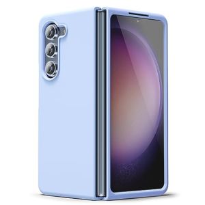 For Samsung Galaxy Z Fold 8 Ultra Liquid Silicon Case Candy Color Ultra Thin  Men Women Cover for Samsung Z Fold  6 5 4 3 7 8