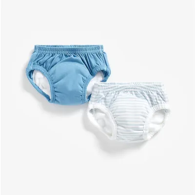 Mothercare Blue Trainer Pants (2 Pack) - Assorted Sizes