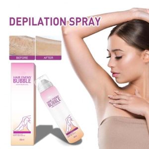 Painless Depilatory Bubble Spray Hair Enemy Bubble Removal Spray Spray Foam for Hair Removal