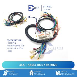 3KA KABEL BODY SET RX KING / RX KING NEW / RX KING MASTER - SPECIAL / RXK / KABEL SOKET BODI / BODY