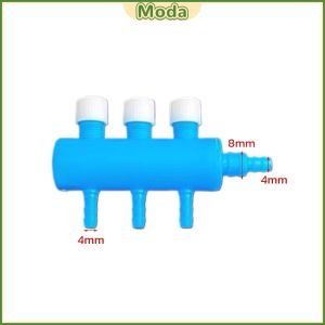 Moda Aquarium Air Pump Hose Splitter Fish Tank Oxygen Regulating Valve Flow Splitter 3/4 Way