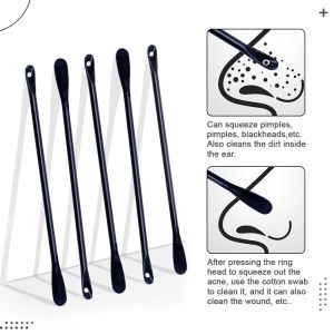 50 Chiếc Tăm Bông Trị Mụn Vô Trùng Dùng Một Lần Tăm Bông Tẩy Trang Bịt Kín Mụn Đầu Đen