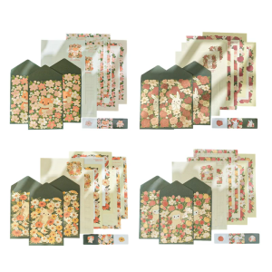 Enamored Rose Gold Foil Artificer Love Note Envelopes Premium Textured Paper Wedding Anniversary Artifact Memory Book Accessories