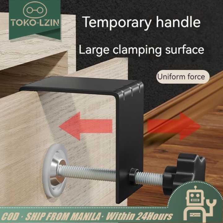 Fivalo Drawer Front Installation Clamps, Quick Install Drawer Front Installation Clamps, 21mm-50mm Adjustable Width, For Installing Cabinets, Drawer Panel (2-PCS - View #10