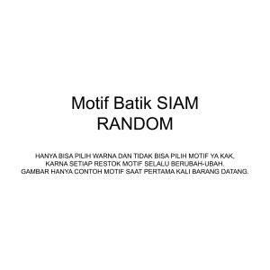 Wadimor Sarung Tenun Motif Batik Siam - Sarung Wadimor Batik