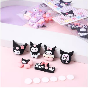 40 Hole/Set Kuromi Blind Box Doll Sanrio Melody Cinnamoroll Lucky Prize Party Series Figure Pendants Gift
