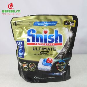 Viên rửa chén Finish Ultimate Plus – Sạch bong dầu mỡ – Không để lại vệt – Gói tiết kiệm - Bảo Vệ Đồ Thủy Tinh - Sáng Bóng Bát Đĩa