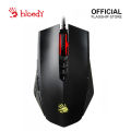 [Bloody Official] A4Tech Bloody A70 Wired Light Strike Drag Click Gaming Mouse 6200 CPI 5-Speed Adjustable USB Ergonomic Breathing Neon LED Optical Computer Mouse for Minecraft. 