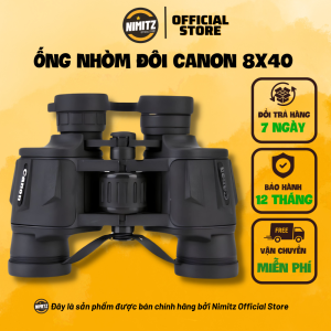 Ống Nhòm Đôi Canon 8x40 Nhật Bản | Hệ Lăng Kính BAK4 | Tầm Nhìn 10km | Hàng Chính Hãng Nhật