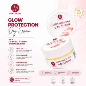 GLOW PROTECTION DAY CREAM FAILA PUTRI / SUNCREEN PLUS FOUNDATION