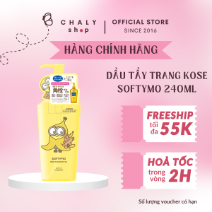 Dầu tẩy trang Kose Softymo Cleansing Oil 240ml nội địa Nhật