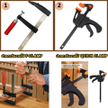Clamp F แคลมป์จับงาน ปากกาจับงานไม้ ควิกแคล้มป์ Quick Clamp งานไม้ และ งานDIY ตัวยึดชิ้นงาน แคลมป์จับงาน ปากกาจับชิ้นงาน หนีบไม้ ประกบไม้. 
