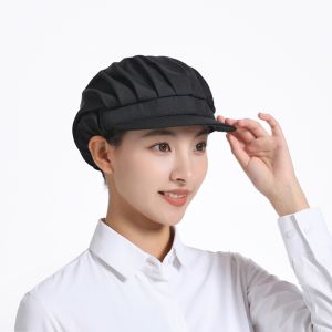 Chef Hat Work Hair Net Hat Dust-Proof Breathable Caps Kitchen Workshop Protective Hats Kitchen Cooking Cap