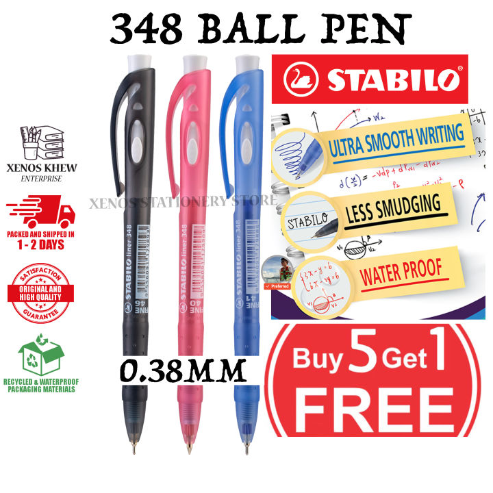 STABILO LINER 348 FINE BALLPOINT PEN BALL PEN