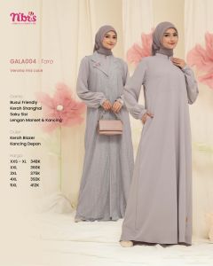GAMIS NIBRAS GALA 004 DRESS TERBARU DAILY KASUAL KEKINIAN KONDANGAN KULIAH TERMURAHHH