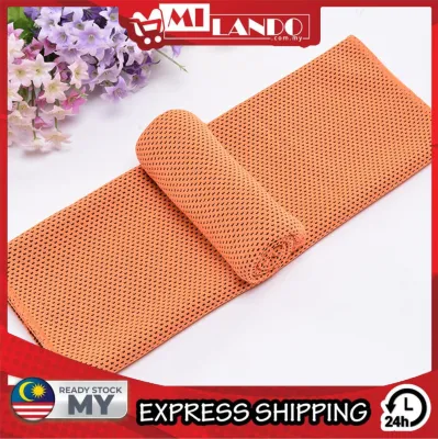 MILANDO Cool Sport Fitness Towel Sport Cooling Towel Outdoor Towel Tuala Sukan (Type 2)