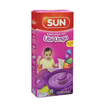 SUN BUBUR SEREAL SUSU 120GR UBI UNGU