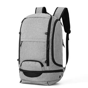 Soccer Basketball Backpack with Shoes Pack Football Volleyball Bag for Teenagers Adults Large Capacity Laptop Travel Schoolbag