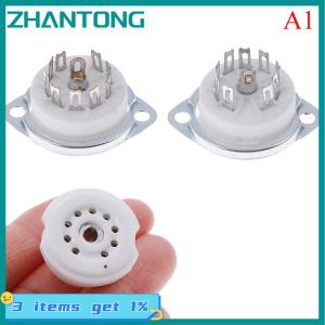 ZHANTONG 1Pc chassis mount 9pin tube socket for EL84 ECC82 6922 12AX7