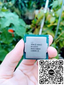 Chíp Intel Xeon E3-1245v5 3.5 GHz (up to 3.9 GHz) mạnh gấp đôi Core i7