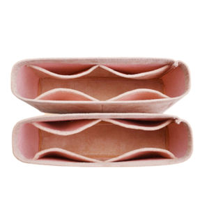 Velvet Insert Bag Organizer for LV-Neonoe Bucket Bag Plush Suede Inner Storage Bag Cosmetic Bag Liner Fit Womens Luxury Handbag Tote