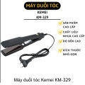 Máy duỗi tóc mini, máy làm tóc, máy uốn tóc, máy ép tóc duỗi thẳng tóc 4 mức nhiệt KEMEI 329 - dụng cụ tạo kiểu tóc. máy dập xù bấm tóc km 322. 