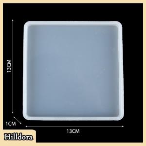 [Hilldora] Square Silicone Casting Epoxy Molds For DIY Resin Tray Coaster Jewelry Moulds