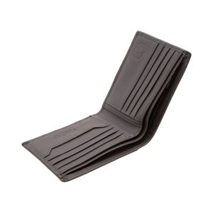 Euro Polo Top Grain Leather Bi-Fold RFID Blocking Men’s Big Size Wallet with Zipper Cash Compartment - EWB 40165-67