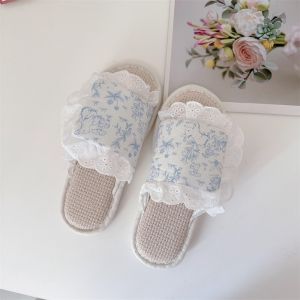 Summer mesh breathable Women slippers diabetes foot shoes Soft bottom anti slip Foot swollen shoes For The Elderly Mom Slippers