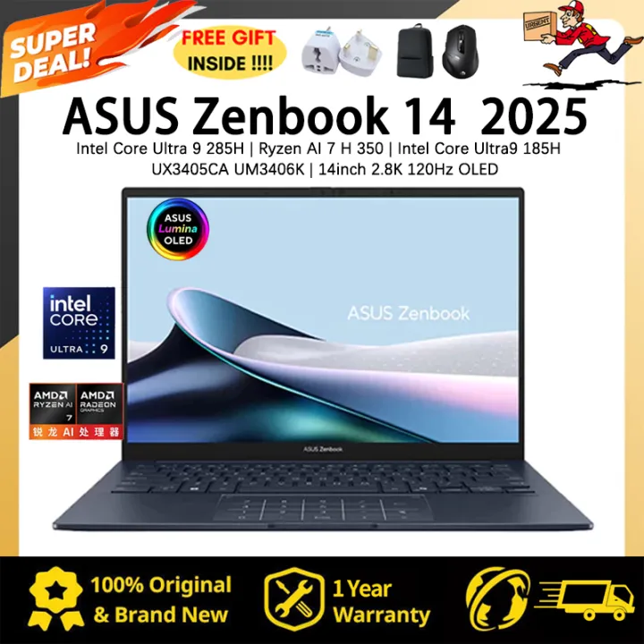 ASUS%20Zenbook%2014%202025%20UX3405CA%20UM3406K%20%7C%20ASUS%20Zenbook%20Laptop%20%7C%20ASUS%20Lingyao%2014%20%7C%20Ultra9%20285H%20AI%207%20H%20350%20%7C%2032GB%20RAM%201TB%20SSD%20/14inch%202.8K%20120Hz%20OLED%20%7C%20%E5%8D%8E%E7%A1%95%E7%81%B5%E8%80%8014%20-%20Image%203