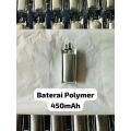 NEW BATRE BATERAI POLYMER LIION 37 V 450 MAH LIPO LIFE POWER UK 6 MM X 12 MM X 30 MM UNTUK MUSIK BOX MP3 BLUETOOTH RADIO PORTABLE MINI HEADSET BANDO HEADSET TWS DLL CO12. 