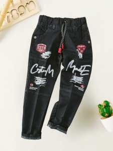 CELANA JEANS PANJANG ANAK LAKI-LAKI USIA 1-12 TAHUN BAHAN DENIM MODEL DESAIN TERBARU BANYAK PILIHAN MODEL SPESIAL RAHMADAN