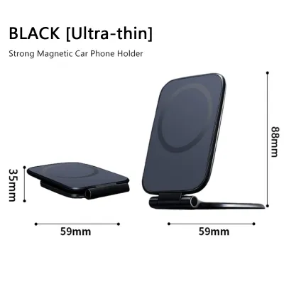 Car Phone Holder Magnetic Phone Holder Phone Holder for Car Magnetic Car Phone Holder Dashboard Foldable 360° Rotatable Cellphone Holder for Car MagSafe Phone Holder Car Accessories Interior Stand for Cellphone