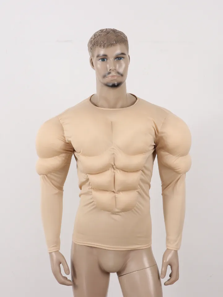 YIQI Silicone Muscle Suit with Arms Chest Realistic Male India | Ubuy