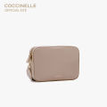 COCCINELLE กระเป๋าสะพายผู้หญิง รุ่น TEBE สี WARM TAUPE. 