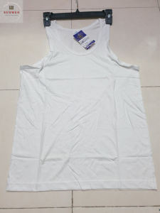 [HCM] Áo Lót Ba Lỗ Nam Cotton Trắng Mềm Mịn Co Giãn 4 Chiều Thoáng Mát - Size Từ 50 - 80kg (Loại Dày)