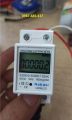 Công tơ điện tử có RESET 1 pha 220V-60A Nakasi - đồng hồ đo công suất tiêu thụ Kwh. 