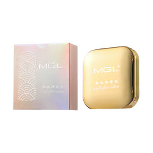 แผ่นเสริมความงาม ไฮไลท์ เพิ่มความสว่าง คอนซีลเลอร์ แผ่นแต่งหน้า เคลือบด้าน สองสี เงาเงาจมูกสามมิติ