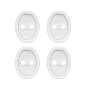 Bộ 4 Miếng Đệm Khoá cửa Silicone Chống Va Đập Chống Sốc Tránh Chống Han Rỉ Hiệu Quả Đệm giảm chấn cửa xe ô tô